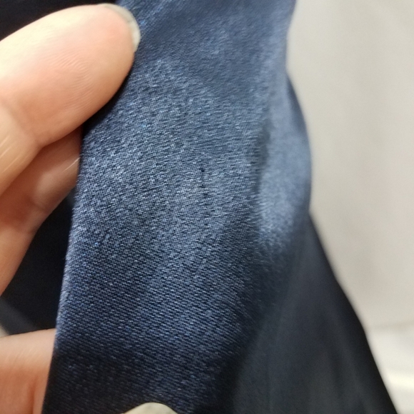 Kay Unger Evening Navy Blue Beaded Dress 4 - Picture 13 of 15